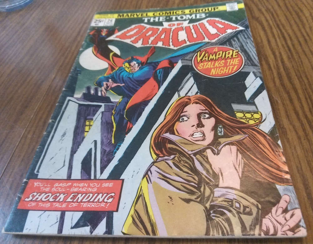 The Tomb Of Dracula #26 November 1974 Marvel Comics